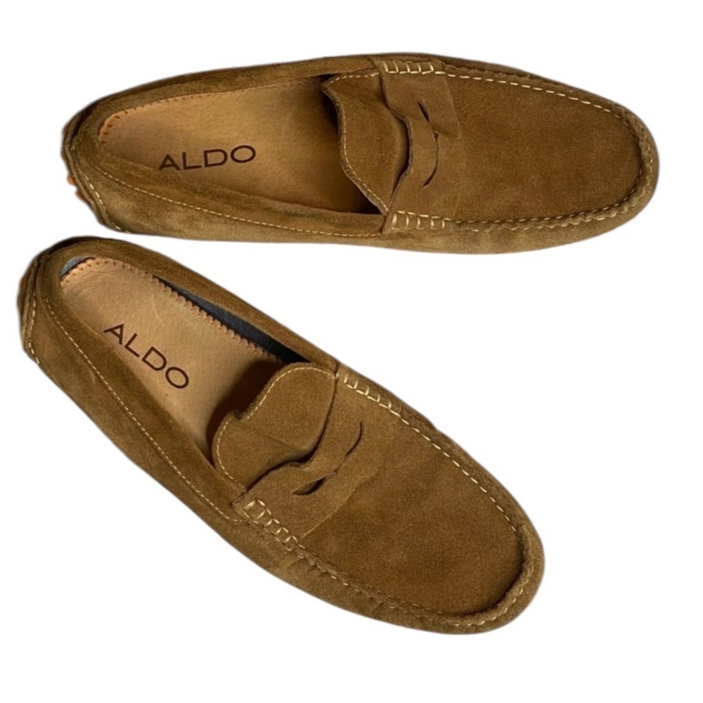 ALDO Suede Moccasin Driving Loafers